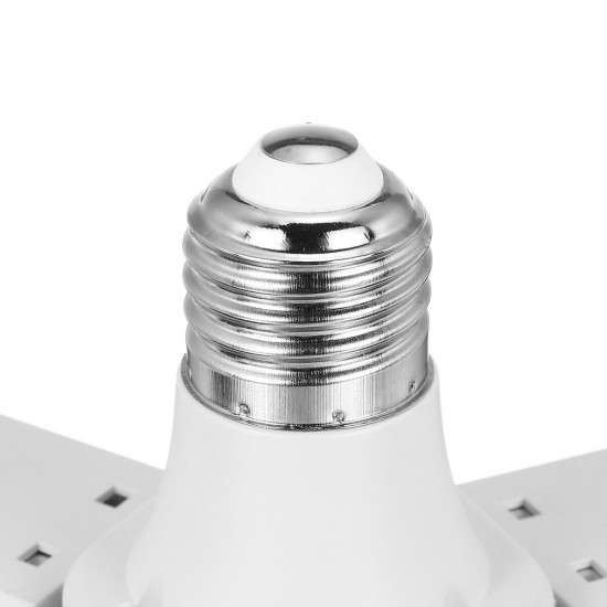 E27 LED Garage Light Bulb Deformable Ceiling Fixture Lights Shop Workshop Lamp AC175-265V