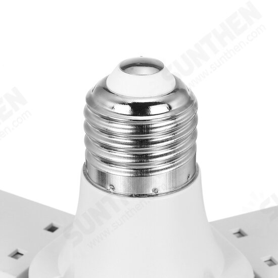 E27 LED Garage Light Bulb Deformable Ceiling Fixture Lights Shop Workshop Lamp AC175-265V