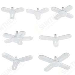 E27 LED Garage Light Deformable Basement Warehouse Ceiling Lamp 6500K E27 LED Garage Light Deformable Basement Warehouse Ceiling Lamp 6500K