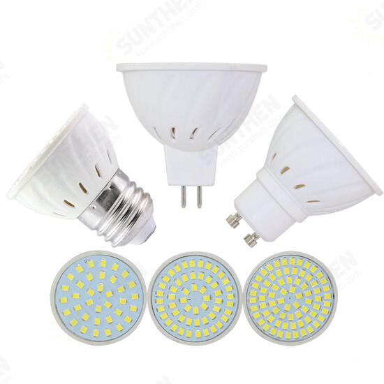 E27 MR16 GU10 3W/4W/5W SMD3528 LED Spotlightting Bulb Warm White/White AC110V/220V E27 MR16 GU10 3W/4W/5W SMD3528 LED Spotlightting Bulb Warm White/White AC110V/220V