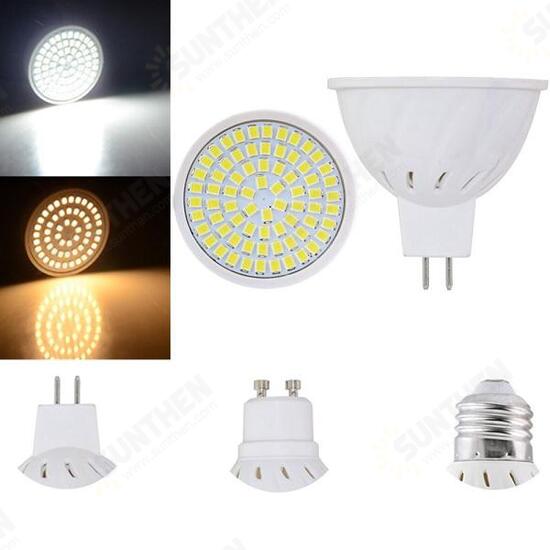 E27 MR16 GU10 3W/4W/5W SMD3528 LED Spotlightting Bulb Warm White/White AC110V/220V