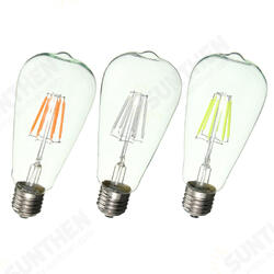 E27 Retro Edison Globe Bulbs 6W Screw LED COB Bulbs RGB Colorful Light Lamp Energy-Efficient AC220V E27 Retro Edison Globe Bulbs 6W Screw LED COB Bulbs RGB Colorful Light Lamp Energy-Efficient AC220V