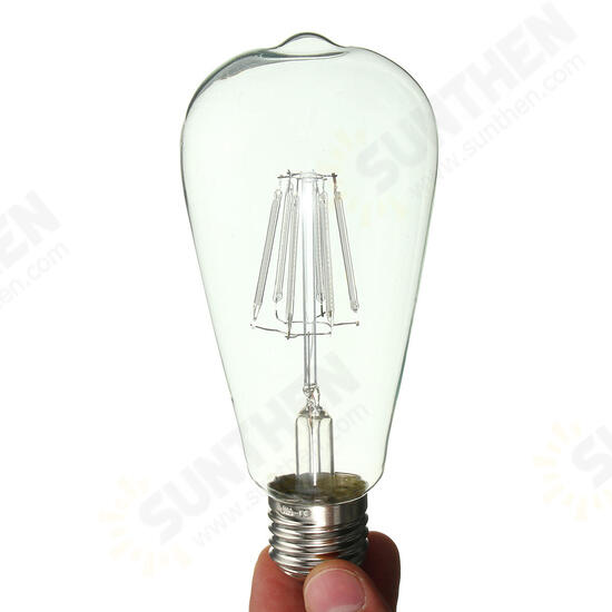 E27 Retro Edison Globe Bulbs 6W Screw LED COB Bulbs RGB Colorful Light Lamp Energy-Efficient AC220V E27 Retro Edison Globe Bulbs 6W Screw LED COB Bulbs RGB Colorful Light Lamp Energy-Efficient AC220V