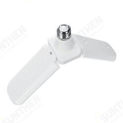 E27 Screw 30W 2 Blades Folding LED Light Bulb Home Pendant Garage Lamp Decor AC95-265V E27 Screw 30W 2 Blades Folding LED Light Bulb Home Pendant Garage Lamp Decor AC95-265V