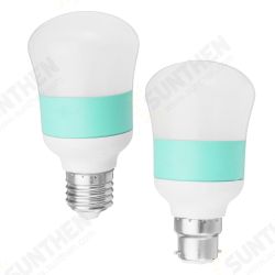 E27/B22 5W 6LED 2835SMD PC Cover Shell White Energy-saving Gourd Ball Light Bulb AC85-265V E27/B22 5W 6LED 2835SMD PC Cover Shell White Energy-saving Gourd Ball Light Bulb AC85-265V