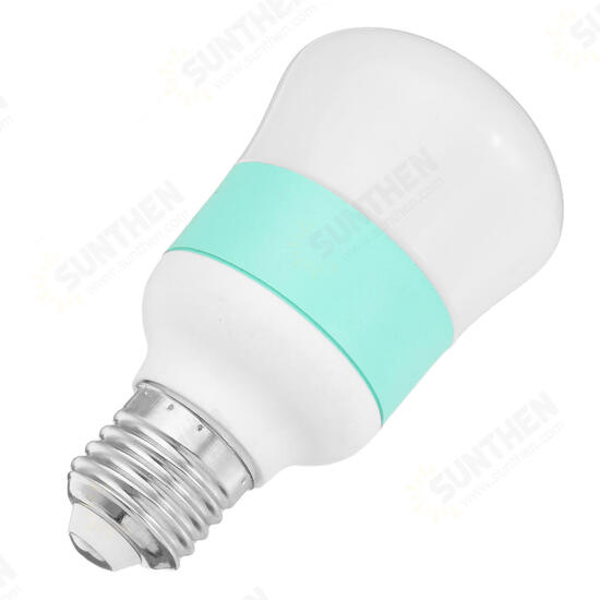 E27/B22 5W 6LED 2835SMD PC Cover Shell White Energy-saving Gourd Ball Light Bulb AC85-265V