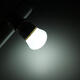 E27/B22 5W 6LED 2835SMD PC Cover Shell White Energy-saving Gourd Ball Light Bulb AC85-265V