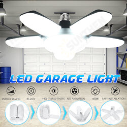 E27/B22 Deformable LED Garage Light Bulb 80W SMD2835 Ceiling Fixture Home Shop Workshop Lamp 85-265V/220V E27/B22 Deformable LED Garage Light Bulb 80W SMD2835 Ceiling Fixture Home Shop Workshop Lamp 85-265V/220V