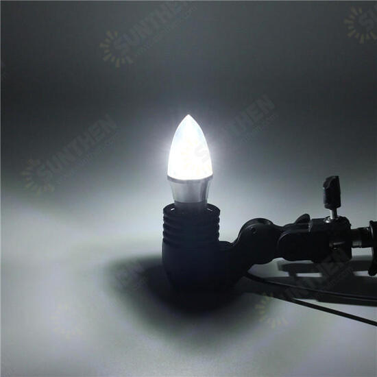 E27/E14/E12/B22/B15 3W LED Warm White/White15SMD 2835 Candle Light Bulb Lamp 85-265V