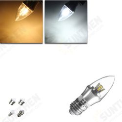 E27/E14/E12/B22/B15 3W LED Warm White/White15SMD 2835 Candle Light Bulb Lamp 85-265V E27/E14/E12/B22/B15 3W LED Warm White/White15SMD 2835 Candle Light Bulb Lamp 85-265V