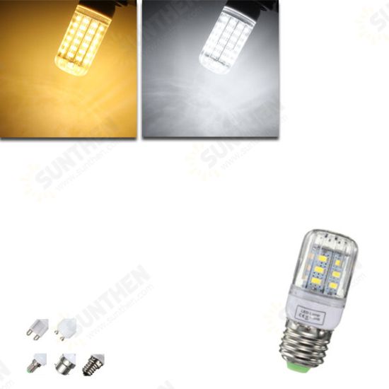 E27/E14/E12/B22/G9/GU10 Dimmable 3W AC110V LED Bulb 24 SMD 5730 Corn Light Lamp