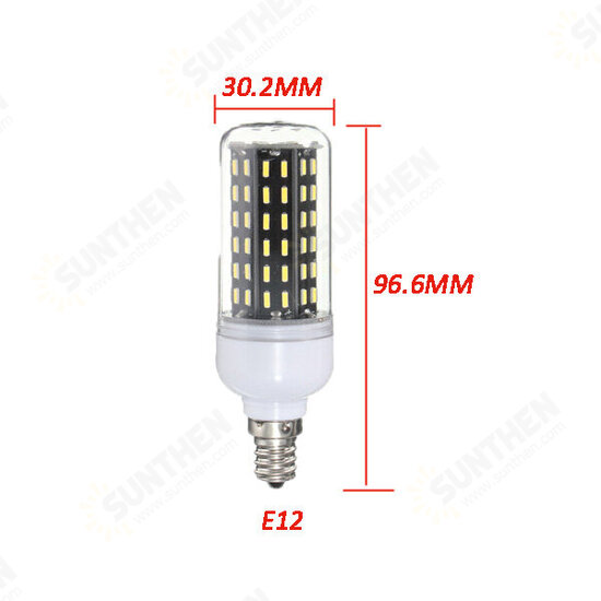 E27/E14/E12/B22/GU10 LED Bulb 6W SMD 4014 96 600LM Pure White/Warm White Corn Light Lamp AC 220V