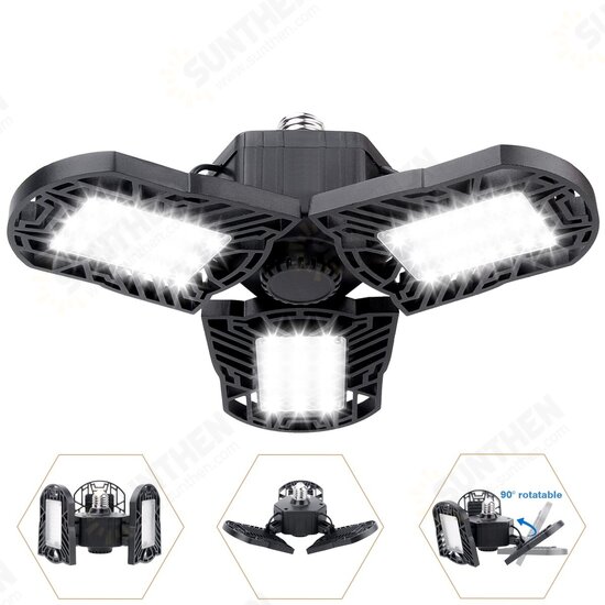 Folding Workshop Garage LED Light Bulb Warehouse Factory Ceiling Lamp