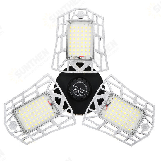 Folding Workshop Garage LED Light Bulb Warehouse Factory Ceiling Lamp