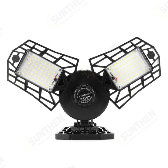 Folding Workshop Garage LED Light Bulb Warehouse Factory Ceiling Lamp