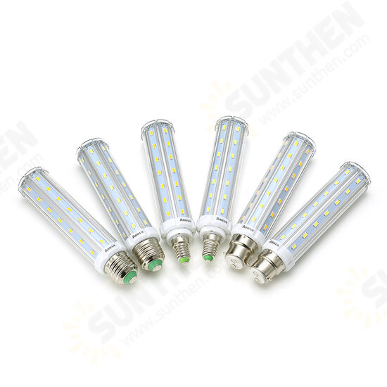 HL-CB 03 E27 E14 B22 15W 5730 Super Bright No Strobe LED Corn T10 Tubular Bulb Replacement AC85-265V