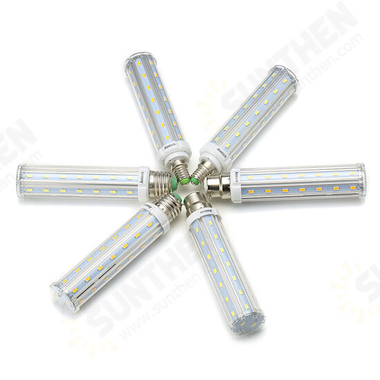 HL-CB 03 E27 E14 B22 15W 5730 Super Bright No Strobe LED Corn T10 Tubular Bulb Replacement AC85-265V