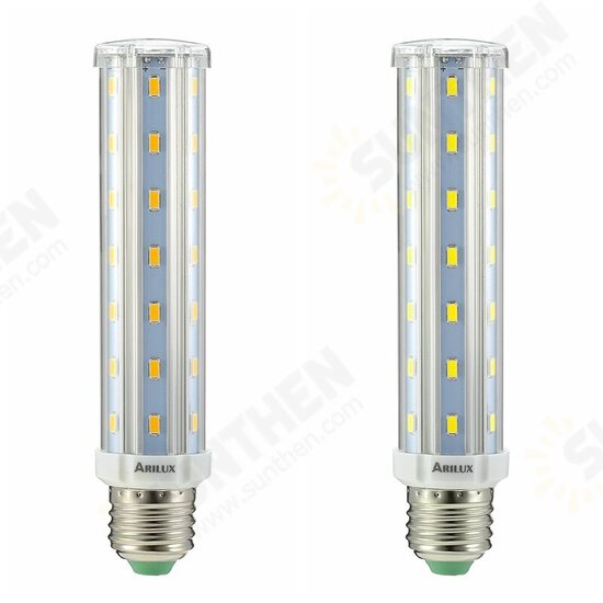 HL-CB 03 E27 E14 B22 15W 5730 Super Bright No Strobe LED Corn T10 Tubular Bulb Replacement AC85-265V