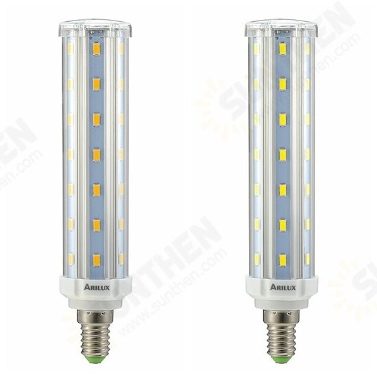 HL-CB 03 E27 E14 B22 15W 5730 Super Bright No Strobe LED Corn T10 Tubular Bulb Replacement AC85-265V