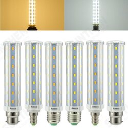 HL-CB 03 E27 E14 B22 15W 5730 Super Bright No Strobe LED Corn T10 Tubular Bulb Replacement AC85-265V HL-CB 03 E27 E14 B22 15W 5730 Super Bright No Strobe LED Corn T10 Tubular Bulb Replacement AC85-265V