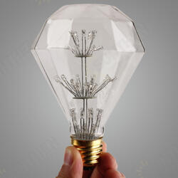 AC85-265V E27 3W RGB Gypsophila Edison Decorative LED Light Bulb for Holiday Home Indoor Use AC85-265V E27 3W RGB Gypsophila Edison Decorative LED Light Bulb for Holiday Home Indoor Use