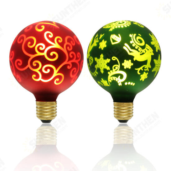 E27 G95 LED Light Bulb Christmas Edison Decorative Lamp for Holiday Home Indoor Use AC85-265V E27 G95 LED Light Bulb Christmas Edison Decorative Lamp for Holiday Home Indoor Use AC85-265V