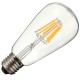 E27 ST64 8W Warm White Vintage Edsion Non-dimmable LED COB Light Bulb AC85-265V