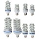 Spiral Style E27 5W-30W LED Ultra Bright Energy Saving Warm White Light Bulb AC86-245V