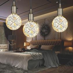 TFN-G125JZH Vintage 4W E27 1800K Warm White 2835 G125 Tiffany Glass LED Light Bulb Home Lamp AC85-265V TFN-G125JZH Vintage 4W E27 1800K Warm White 2835 G125 Tiffany Glass LED Light Bulb Home Lamp AC85-265V