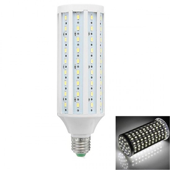 E27 18W SMD5730 1500-2000LM Super Brightness Pure White LED Corn Light Bulb AC/DC12-60V