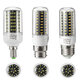 E27 E14 B22 7W 12W LED SMD 4014 1000Lm Pure White Warm White Cover Corn Light Bulb AC110V AC220V
