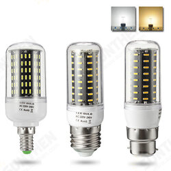E27 E14 B22 7W 12W LED SMD 4014 1000Lm Pure White Warm White Cover Corn Light Bulb AC110V AC220V E27 E14 B22 7W 12W LED SMD 4014 1000Lm Pure White Warm White Cover Corn Light Bulb AC110V AC220V