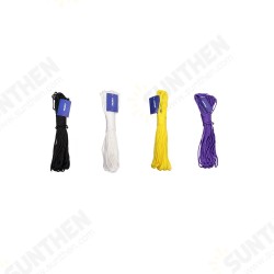 100ft 550lb Durable Nylon Braid 7 Strands Cores Rope Parachute Climbing Slings Rope Lanyard 100ft 550lb Durable Nylon Braid 7 Strands Cores Rope Parachute Climbing Slings Rope Lanyard