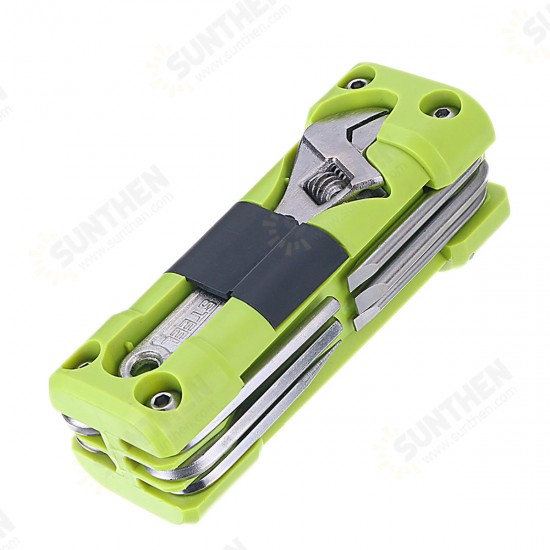 16 in 1 Multifunctional Screwdrivers Portable Folding Wrench Combination Tools Maintenance Tools Set