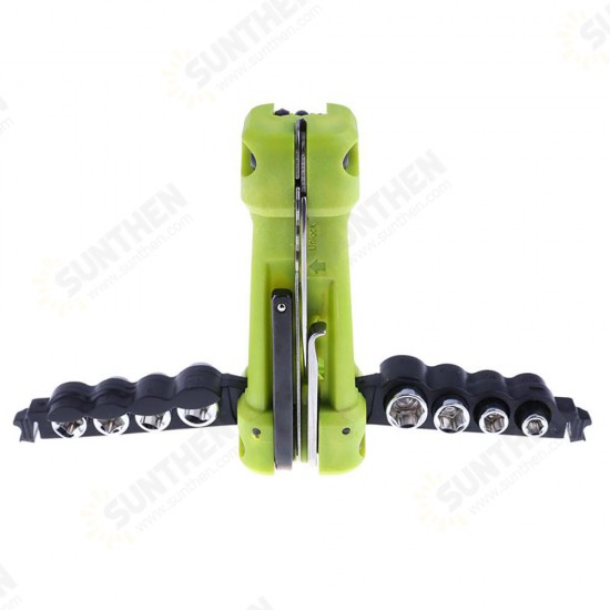 16 in 1 Multifunctional Screwdrivers Portable Folding Wrench Combination Tools Maintenance Tools Set