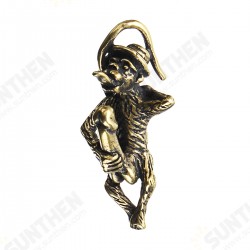 1pc Thai Amulet Paladkik Monkey Key Clip Chain Miniature Brass Magic Holy Wealthy Luck Gift Decor 1pc Thai Amulet Paladkik Monkey Key Clip Chain Miniature Brass Magic Holy Wealthy Luck Gift Decor