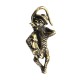 1pc Thai Amulet Paladkik Monkey Key Clip Chain Miniature Brass Magic Holy Wealthy Luck Gift Decor