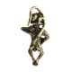 1pc Thai Amulet Paladkik Monkey Key Clip Chain Miniature Brass Magic Holy Wealthy Luck Gift Decor