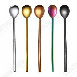 2 in 1 Spoon Drinking Straw Stainless Steel 304 Drinking Coffee Straw Stirring Spoon Straws Spoon & Straw 2 in 1 Spoon Drinking Straw Stainless Steel 304 Drinking Coffee Straw Stirring Spoon Straws Spoon & Straw