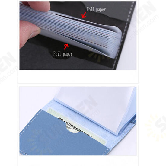 26 Card Slots Portable Leather Wallet Anti-theft Brush Shield NFC/RFID Card Holder