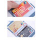 26 Card Slots Portable Leather Wallet Anti-theft Brush Shield NFC/RFID Card Holder