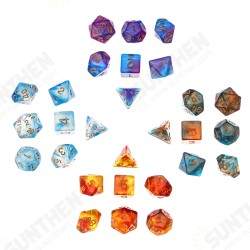 28Pcs Galaxy Concept Polyhedral Dice Acrylic Dices Role Playing Board Table Game With Pouch 28Pcs Galaxy Concept Polyhedral Dice Acrylic Dices Role Playing Board Table Game With Pouch
