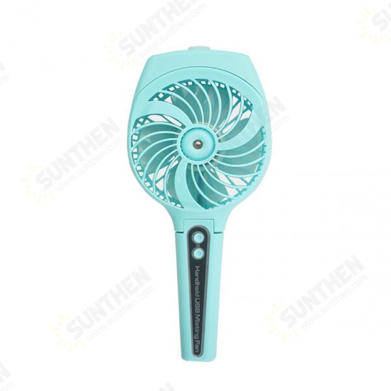 35mL 1800mAh Portable Mist Spray Cooling Fan Handheld Humidifying Mini Fan 3 Speed USB Charging Fan