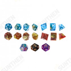 3/7Pcs Polyhedral Dices For Dungeons Dragons Games D20 D12 D10 D8 D6 D4 + Pouch 3/7Pcs Polyhedral Dices For Dungeons Dragons Games D20 D12 D10 D8 D6 D4 + Pouch