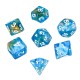 3/7Pcs Polyhedral Dices For Dungeons Dragons Games D20 D12 D10 D8 D6 D4 + Pouch