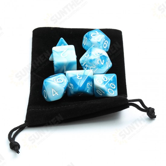 49/56/70Pcs Polyhedral Dices for Dungeons & Dragons Desktop Games With Storage Bags