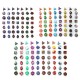 49/56/70Pcs Polyhedral Dices for Dungeons & Dragons Desktop Games With Storage Bags