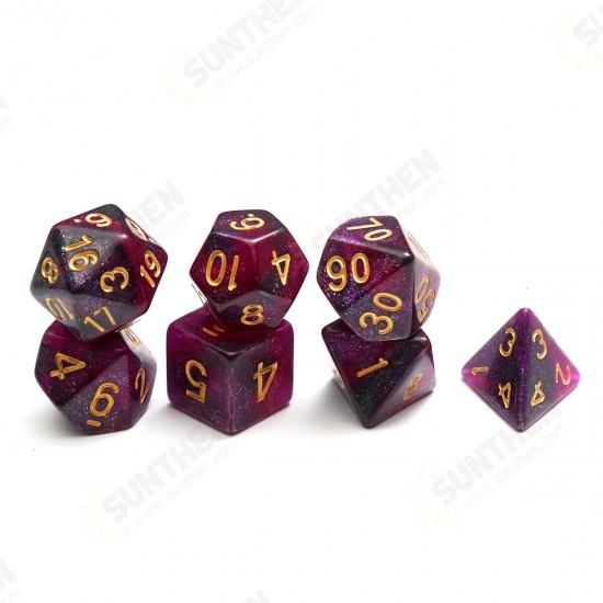 49/56/70Pcs Polyhedral Dices for Dungeons & Dragons Desktop Games With Storage Bags