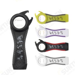 5 in 1 Multi-function Stainless Steel Opener Blade Cans Bottles Wine Beer Soda Opener 5 in 1 Multi-function Stainless Steel Opener Blade Cans Bottles Wine Beer Soda Opener