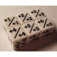 6 Pcs White Dice Counters +1/+1 for MTG Magic The Gathering and Others